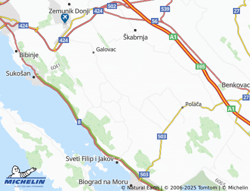MICHELIN gornje Raštane map - ViaMichelin