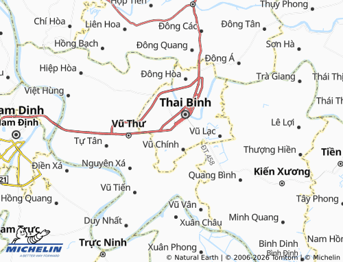 MICHELIN-Landkarte Quang Trung - ViaMichelin