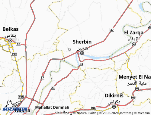 Mapa MICHELIN Kafr al-Dabbousi - ViaMichelin