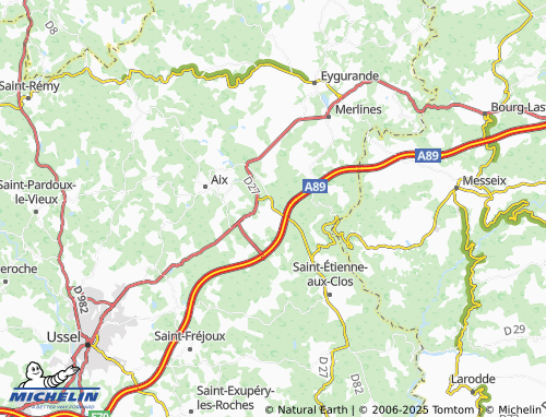 Carte MICHELIN La Sauvette-d'Aix - ViaMichelin