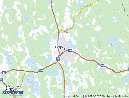 Carte MICHELIN Eksjö - ViaMichelin