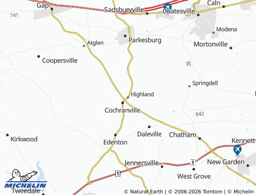 Mappa MICHELIN Highland - ViaMichelin