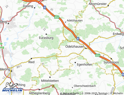 Carte MICHELIN Miesberg - ViaMichelin