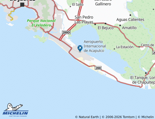Mappa MICHELIN Playa La Gloria - ViaMichelin