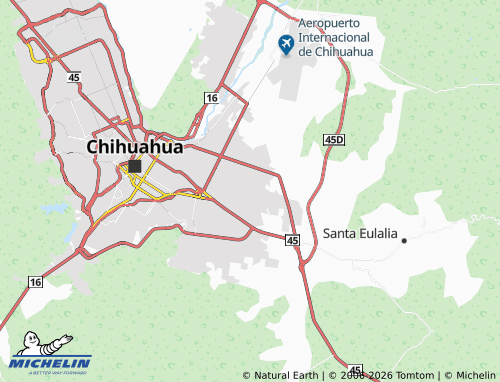 Mappa MICHELIN Asentamiento Tarahumara Los Nogales - ViaMichelin
