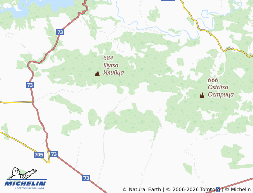 Mapa MICHELIN Raklitsa - ViaMichelin