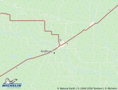 MICHELIN Centro de Anáhuac map - ViaMichelin
