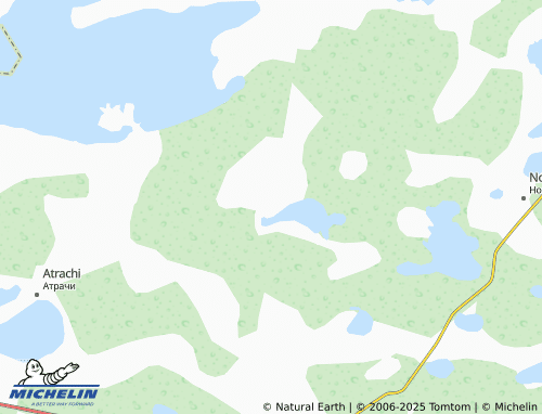 MICHELIN Zotino map - ViaMichelin