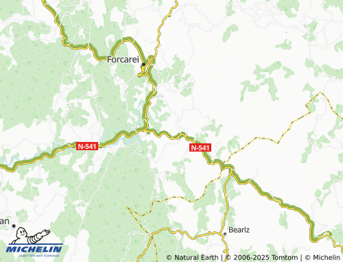 MICHELIN Ventoxo (San Nicolao) map - ViaMichelin