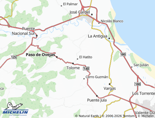 Mappa MICHELIN El Hatito - ViaMichelin
