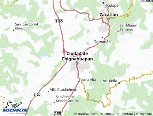 MICHELIN Los Perales map - ViaMichelin