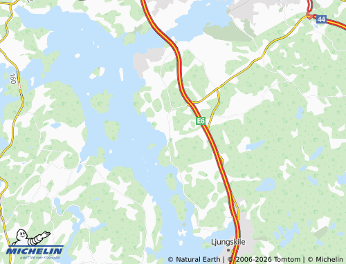 MICHELIN-Landkarte Bräcke - ViaMichelin