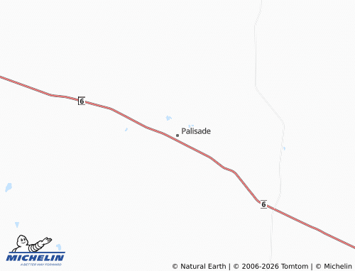 Mapa MICHELIN Palisade - ViaMichelin