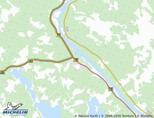 MICHELIN Sinettä map - ViaMichelin