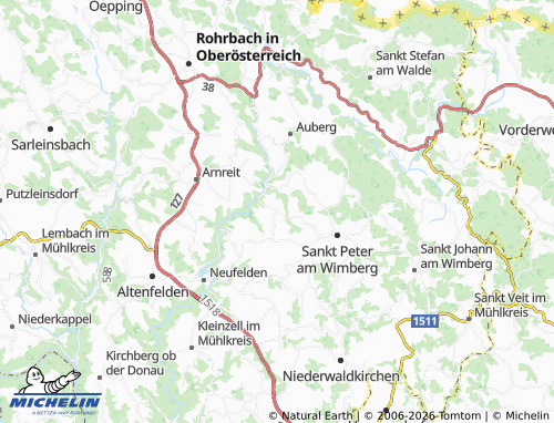 MICHELIN Iglbach map - ViaMichelin