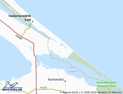 Mapa MICHELIN Mulliyan - ViaMichelin
