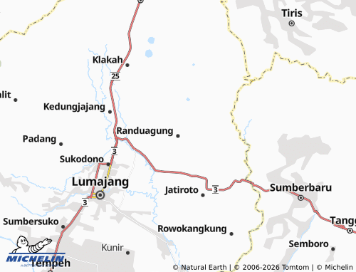 Carte MICHELIN Randuagung - ViaMichelin