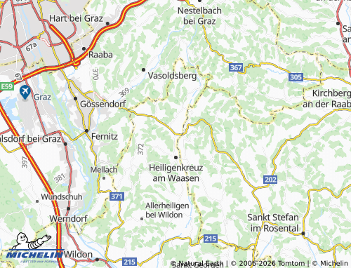 MICHELIN Prosdorf map - ViaMichelin