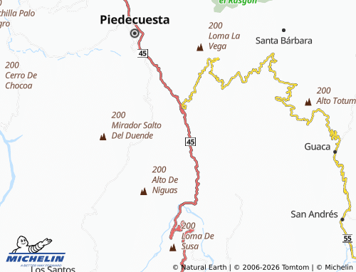 MICHELIN San Pío map - ViaMichelin