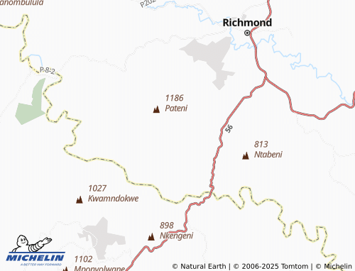 MICHELIN KwaNkukhu map - ViaMichelin