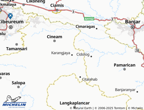 Carte MICHELIN Karangjaya - ViaMichelin