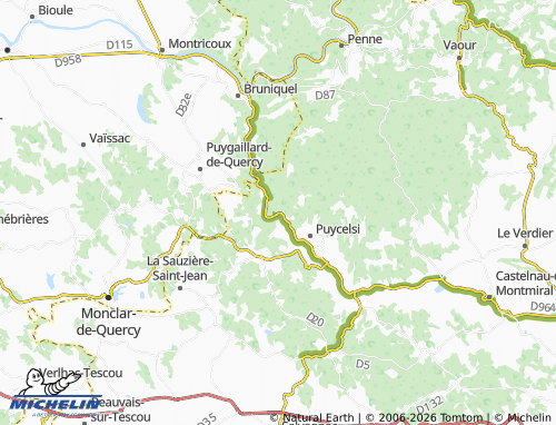 Mappa MICHELIN Larroque - ViaMichelin