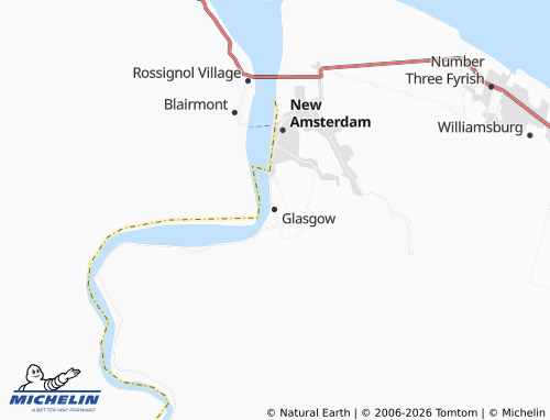 MICHELIN-Landkarte Glasgow - ViaMichelin