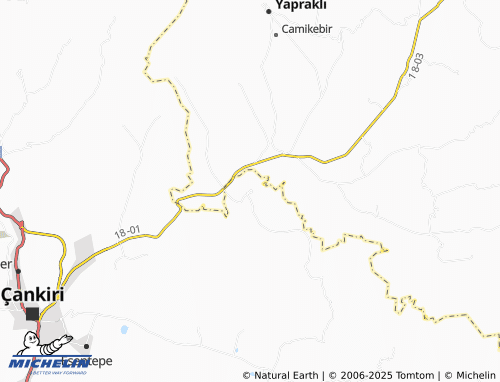 Carte MICHELIN Hasakça - ViaMichelin