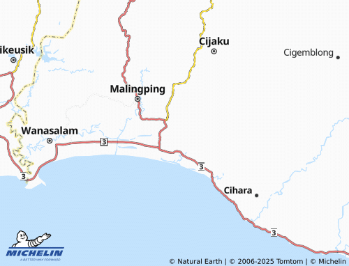 MICHELIN Sukaraja map - ViaMichelin