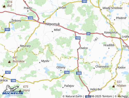 MICHELIN Chlumy map - ViaMichelin