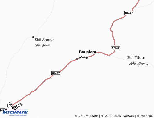 Mappa MICHELIN Bou'allam - ViaMichelin