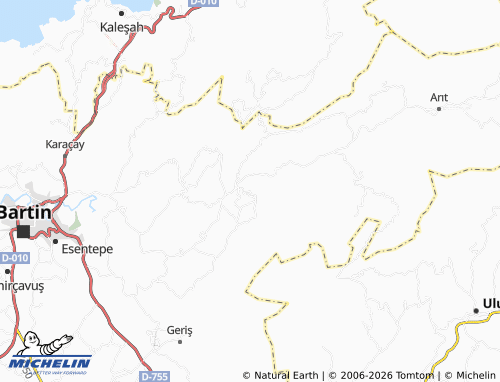 MICHELIN Kayadibikavlak map - ViaMichelin