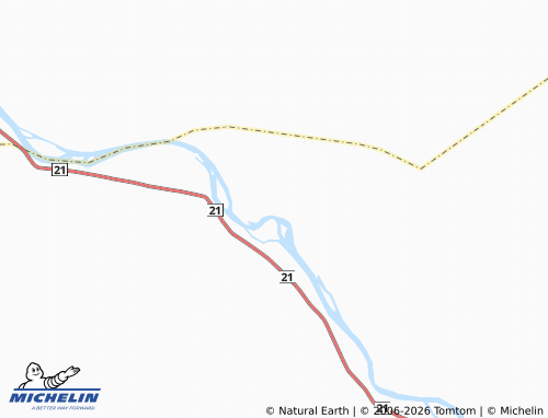 MICHELIN Beshagra Charak map - ViaMichelin