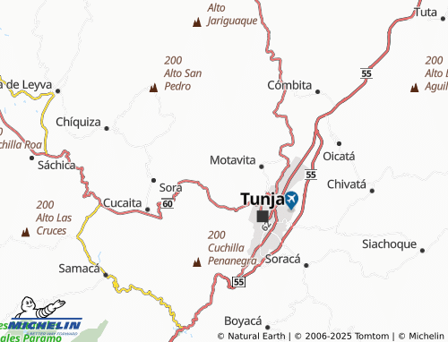 MICHELIN Rista map - ViaMichelin