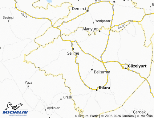 Mappa MICHELIN Yaprakhisar - ViaMichelin