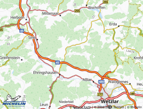 Mappa MICHELIN Breitenbach - ViaMichelin