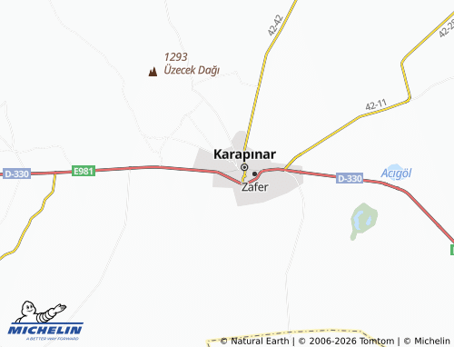 MICHELIN Alaaddin map - ViaMichelin