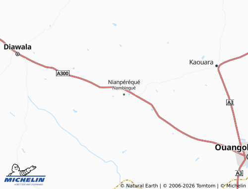 MICHELIN-Landkarte Nambingué - ViaMichelin