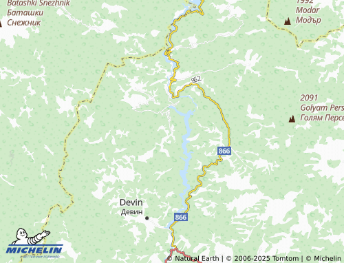 MICHELIN Stomanevo map - ViaMichelin
