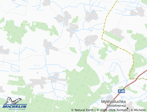 MICHELIN Huta map - ViaMichelin