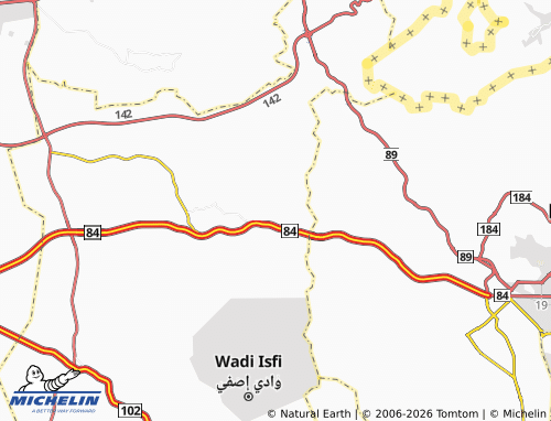 Carte MICHELIN Mamdouh - ViaMichelin