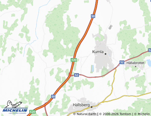MICHELIN Åbytorp map - ViaMichelin