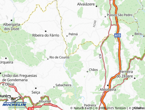 MICHELIN Quebrada de Baixo map - ViaMichelin