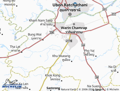 Mapa MICHELIN Non Phueng - ViaMichelin