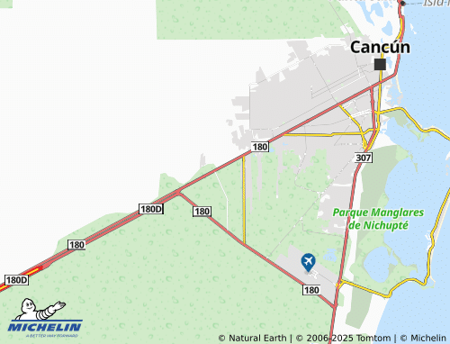 MICHELIN Colonia Avante map - ViaMichelin