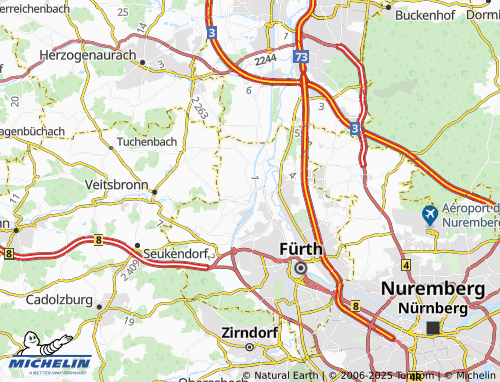 Kaart MICHELIN Flexdorf - ViaMichelin