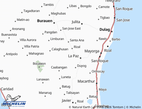 MICHELIN Santa Elena map - ViaMichelin