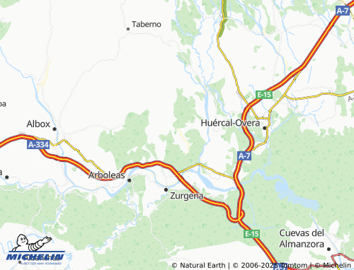 Mapa MICHELIN Los Castaños - ViaMichelin