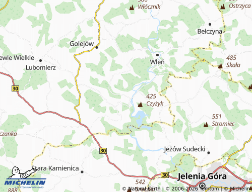 Mappa MICHELIN Pilchowice - ViaMichelin