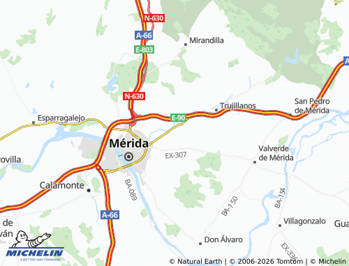 Kaart MICHELIN El Vivero - ViaMichelin